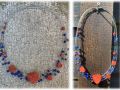 Kette-Koralle-Lapis